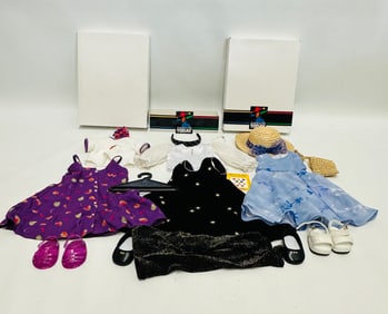 American Girl Doll of Today Dresses with Boxes