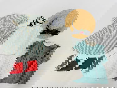 American Girl Doll Kirsten Summer and Work Dresses