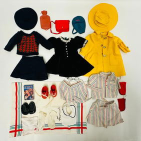American Girl Doll Molly Tennis, Holiday and Clothes Collection