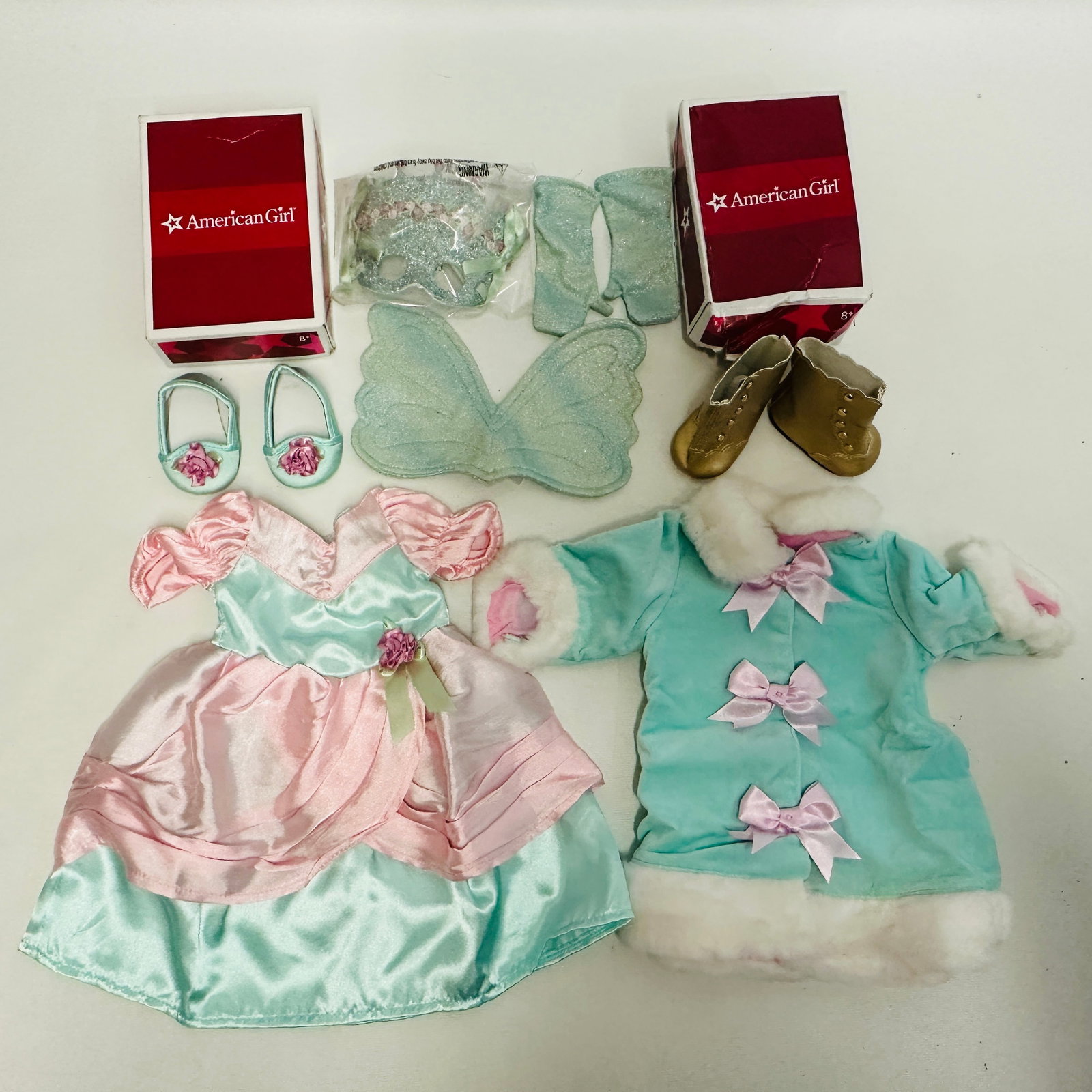 American Girl Doll Marie-Grace Fancy Dress and Fairy Costume Accessories (1 of 6)
