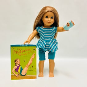 American Girl Doll McKenna Brooks with Book