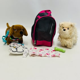 American Girl Doll Pets Grouping and Carrier