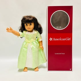 American Girl Doll Samantha in Elizabeth Summer Dress with Box