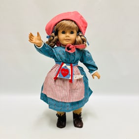 Pleasant Company American Girl Kirsten Larson Doll in 1986 dress