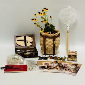 American Girl Doll Samantha Painting Box and Nature Paraphernalia