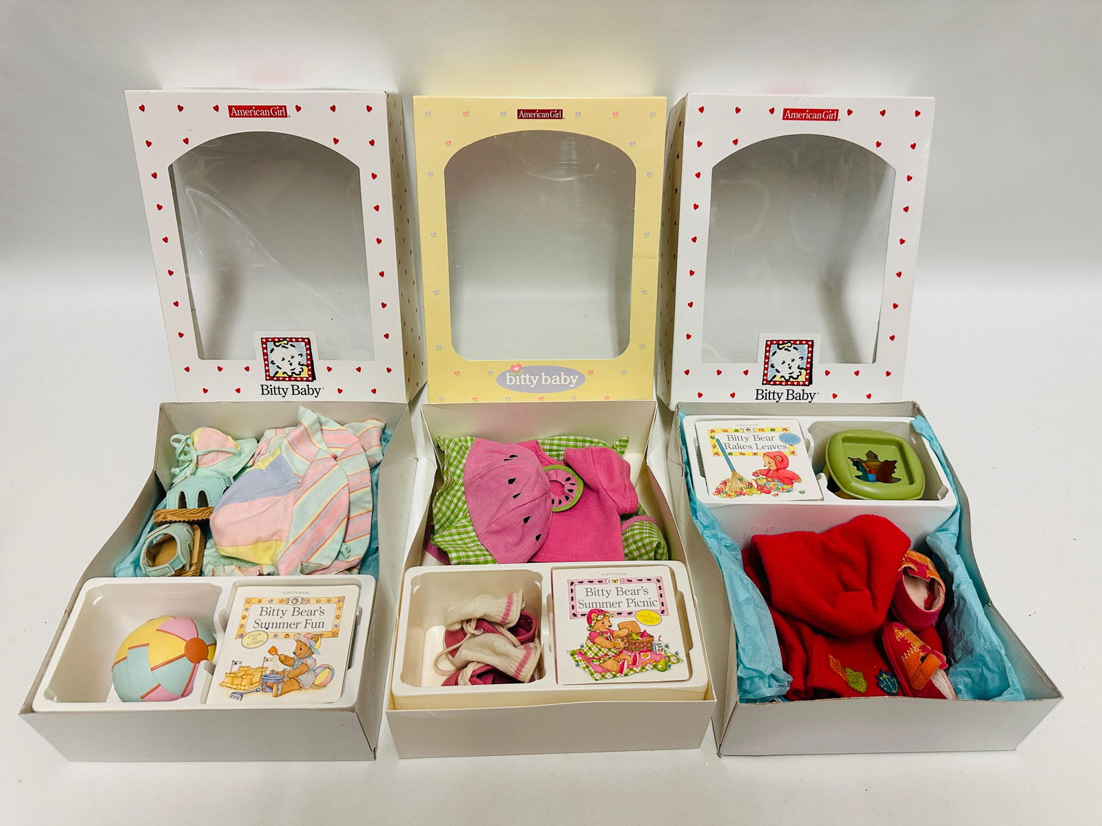 Three Box Sets American Girl Bitty Baby Doll Outfits (1 of 14)