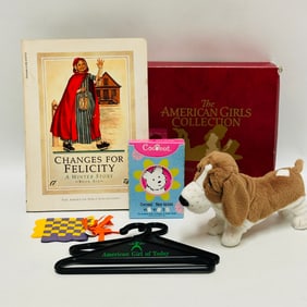 American Girl Doll Kit Pet Dog and Felicity Book