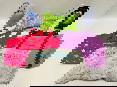 American Girl Doll Truly Me Sleeping Bags, Suitcases and Lanie Hammock