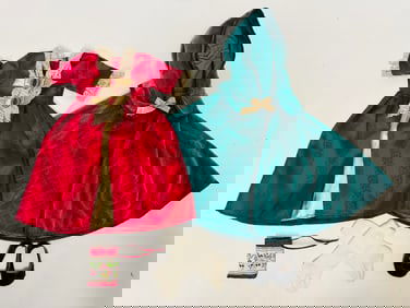 American Girl Doll Felicity Gala Gown and Elizabeth Cape