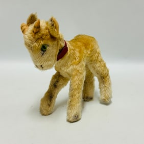 vintage Steiff mohair Goat