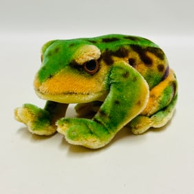 vintage Steiff mohair Frog