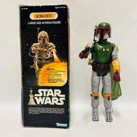 Vintage Star Wars Boba Fett Figure with Box