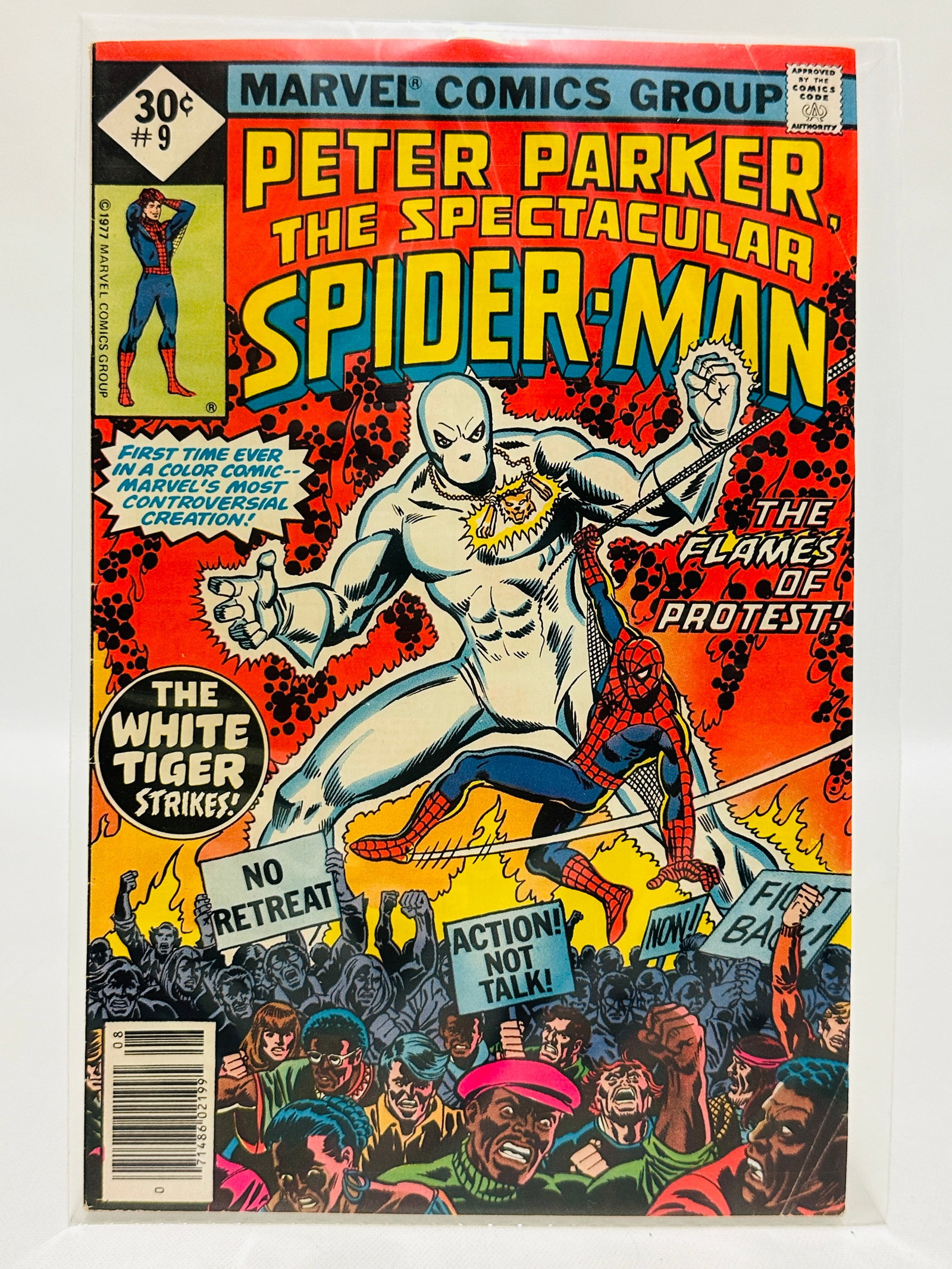 MARVEL #9 SPIDER-MAN Comic Book (1 of 2)