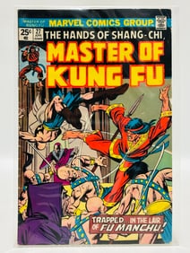 MARVEL #27 MASTER OF KUNG FU Comic Book