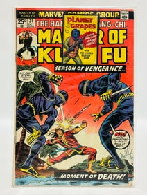 MARVEL #21 MASTER OF KUNG FU Comic Book