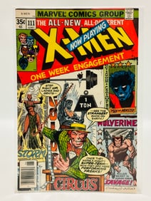 MARVEL #111 X-MEN Comic Book