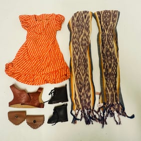 American Gril Doll Josefina Summer Riding Dress and Shawl