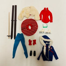 Vintage Barbie Doll Clothes - SKI Queen and more