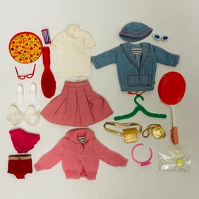 Vintage Barbie and Skipper Doll Clothes, Shoes and Accessories
