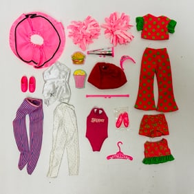 Vintage Barbie Skipper Lolapaloozas Doll Clothes, Shoes and Accessories