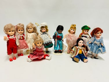 Large Collection Vintage Madame Alexander Dolls