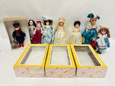 Large Collection Vintage Effanbee Dolls and Friends