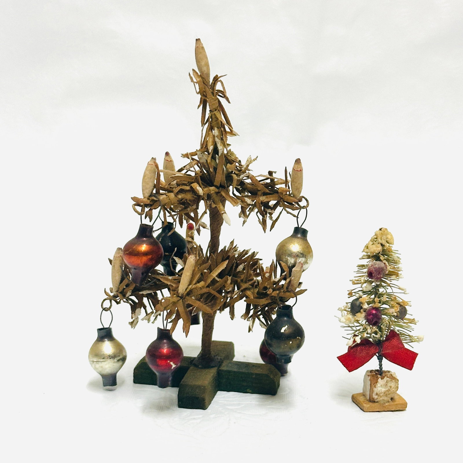 Antique German Dollhouse Christmas Tree (1 of 4)