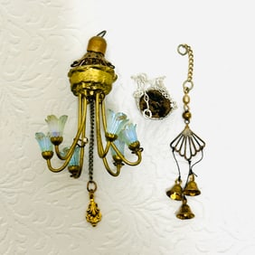 Dollhouse Miniatures Elegant Chandeliers