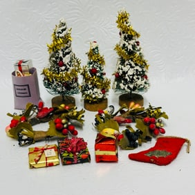 Vintage Holiday Trees and Christmas Decor