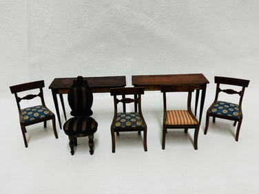 Empire Side Chairs and Sofa Tables