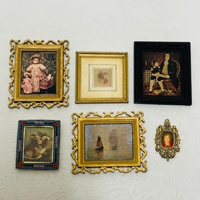 Framed Art including Micro Mosaic Frame