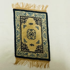 Hand Crafted Petit Point Oriental Rug