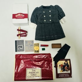 American Girl Doll Samantha Buster Brown School Dress
