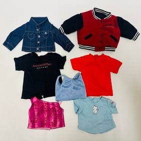 American Girl Doll Truly Me Tops and Shirts Grouping
