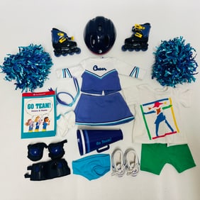 American Girl Doll of Today Cheerleading and Inline Skating Outfits