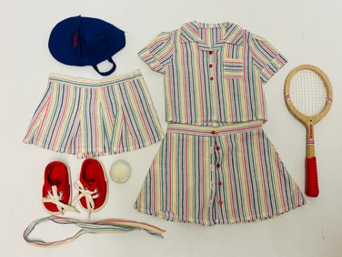 American Girl Doll Molly Tennis Clothes Collection