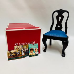 American Girl Doll Felicity Single Tea Chair with Box