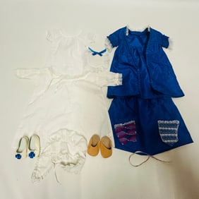 American Girl Doll Felicity Christmas Gown and Night Shift