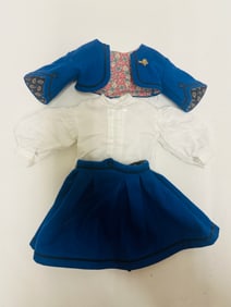 American Girl Doll Addy School Suit, Blouse and Spelling Medal