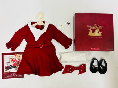 American Girl Doll Kit Kittredge Christmas Outfit