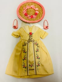American Girl Doll Felicity Tea Lesson Gown