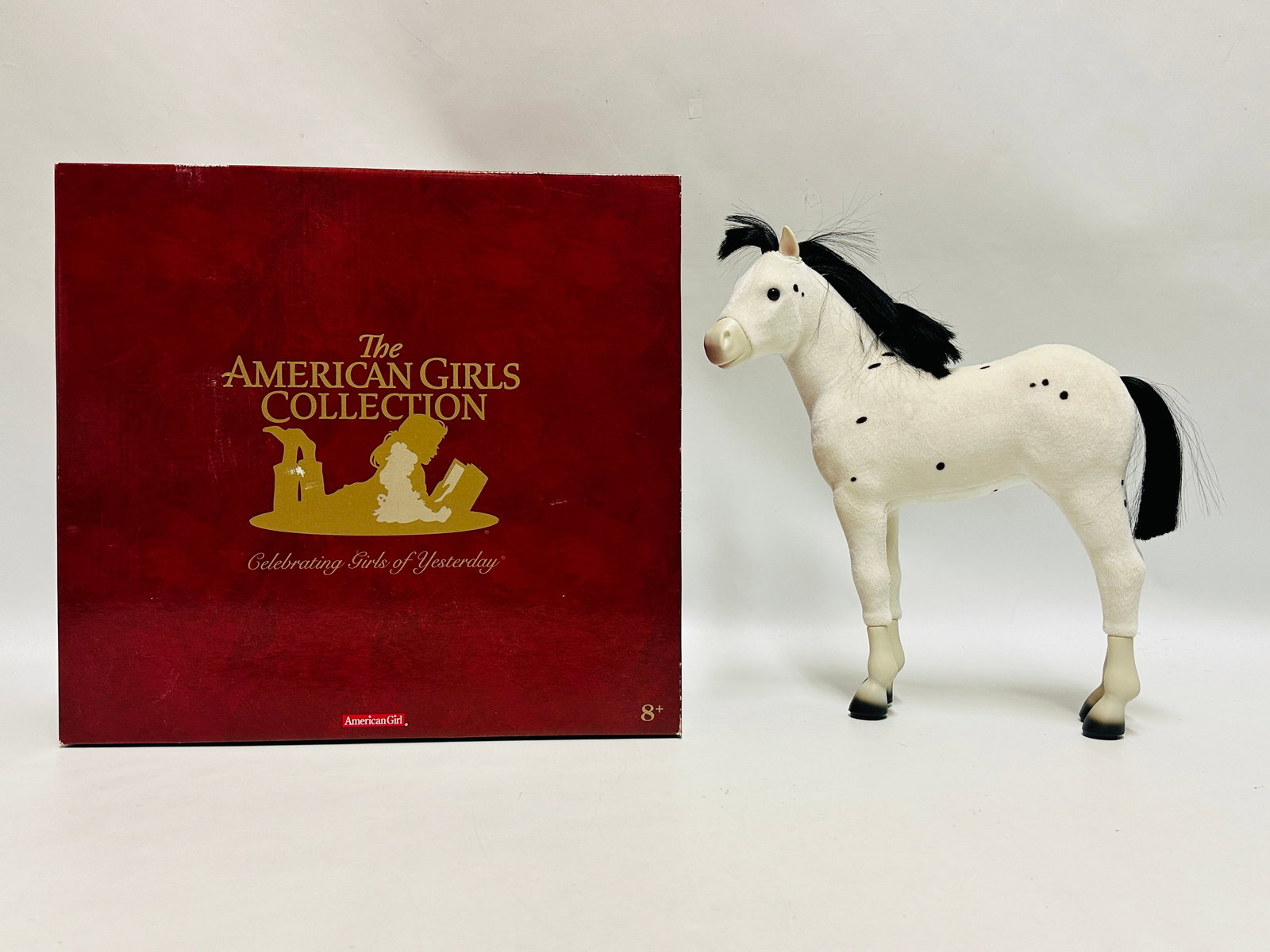American Girl Doll Kaya foal Sparks Flying with Box: American Girl Doll Kaya foal Sparks Flying with Box ------------------ please review all pictures carefully because they are part of the description and show condition issues if any ------------------