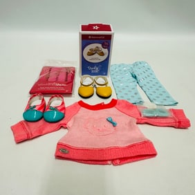 American Girl Doll Truly Me Clothes and Shoes with Boxes
