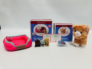 American Girl Doll Truly Me Pets Grouping