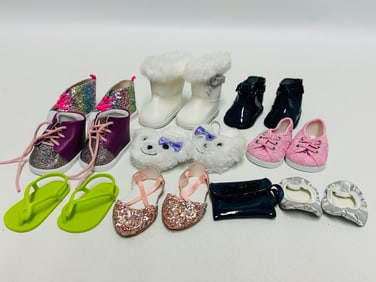 American Girl Doll Truly Me Shoes Grouping