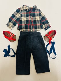 American Girl Doll Molly After School Outfit