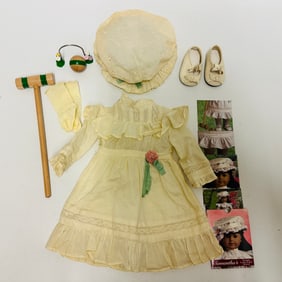 American Girl Doll Historical Samantha Lawn Party Dress