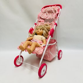 American Girl Doll Bitty Baby and Stroller