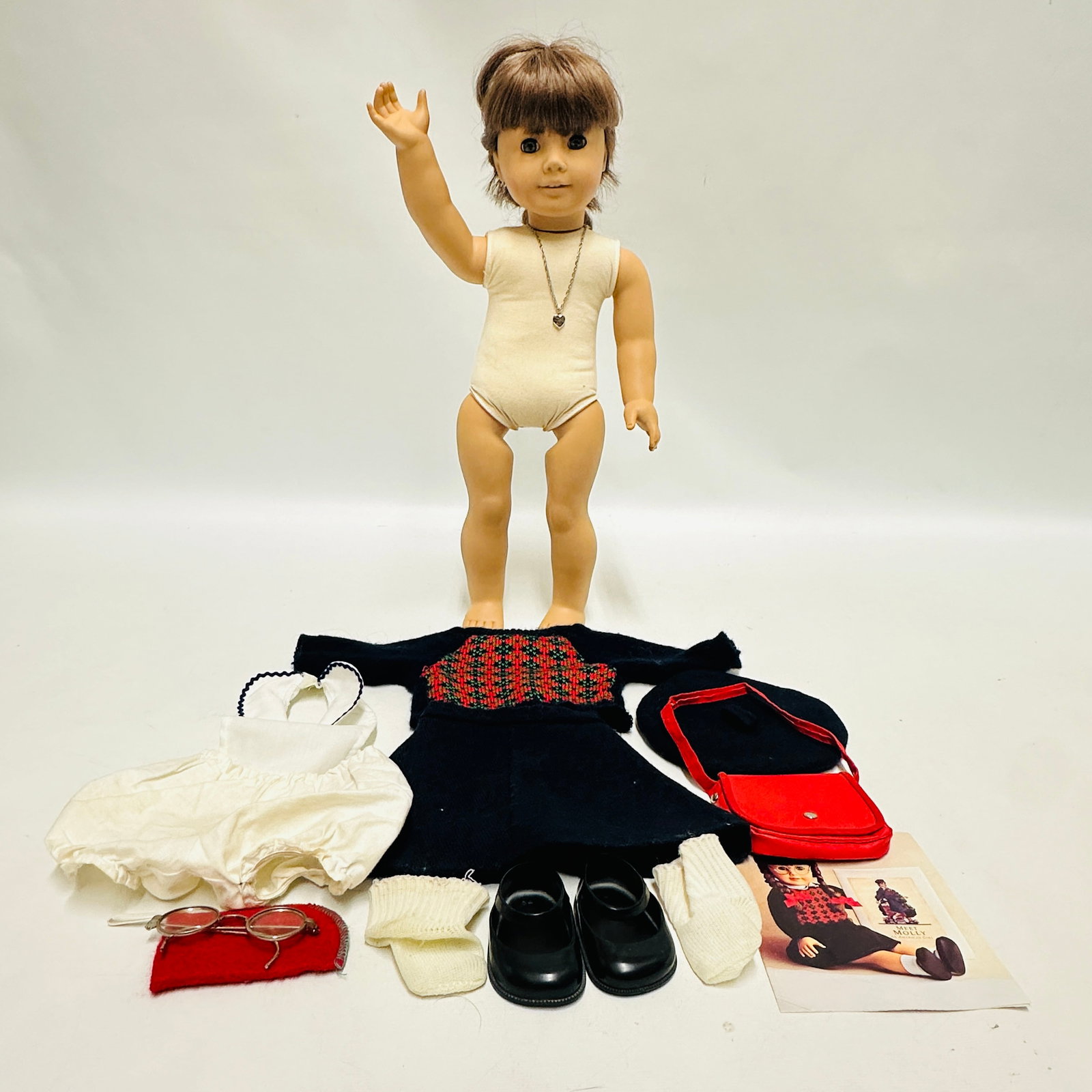 Pleasant Company American Girl White Body Molly Doll (1 of 13)