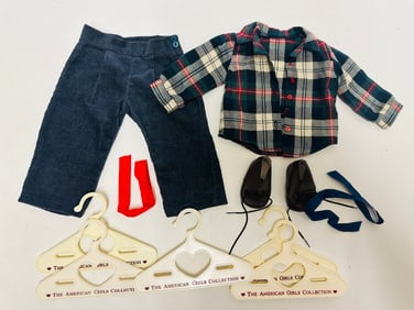 American Girl Doll Molly After School Outfit